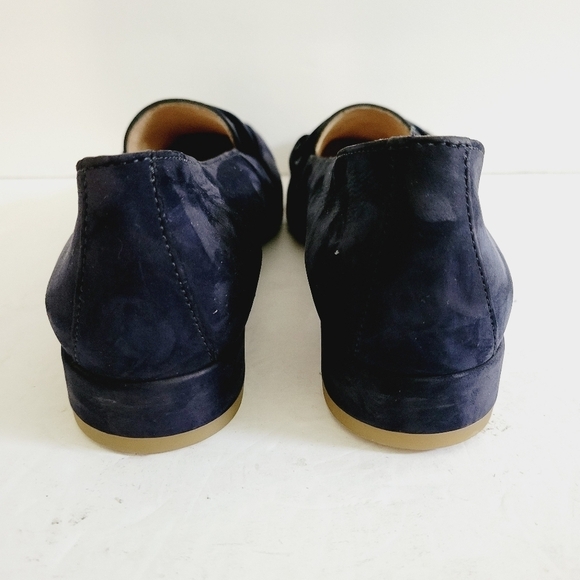 NEW Paul Green Blue Suede Leather Super Soft Loafers Size 6 - Picture 6 of 8